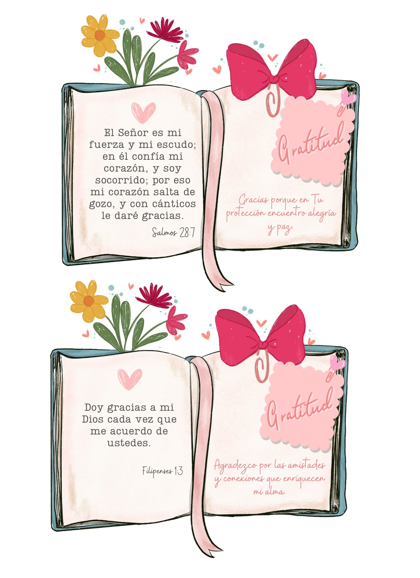 IMPRIMIBLE: 30 Tarjetas de ¡Gratitud! en forma de libro