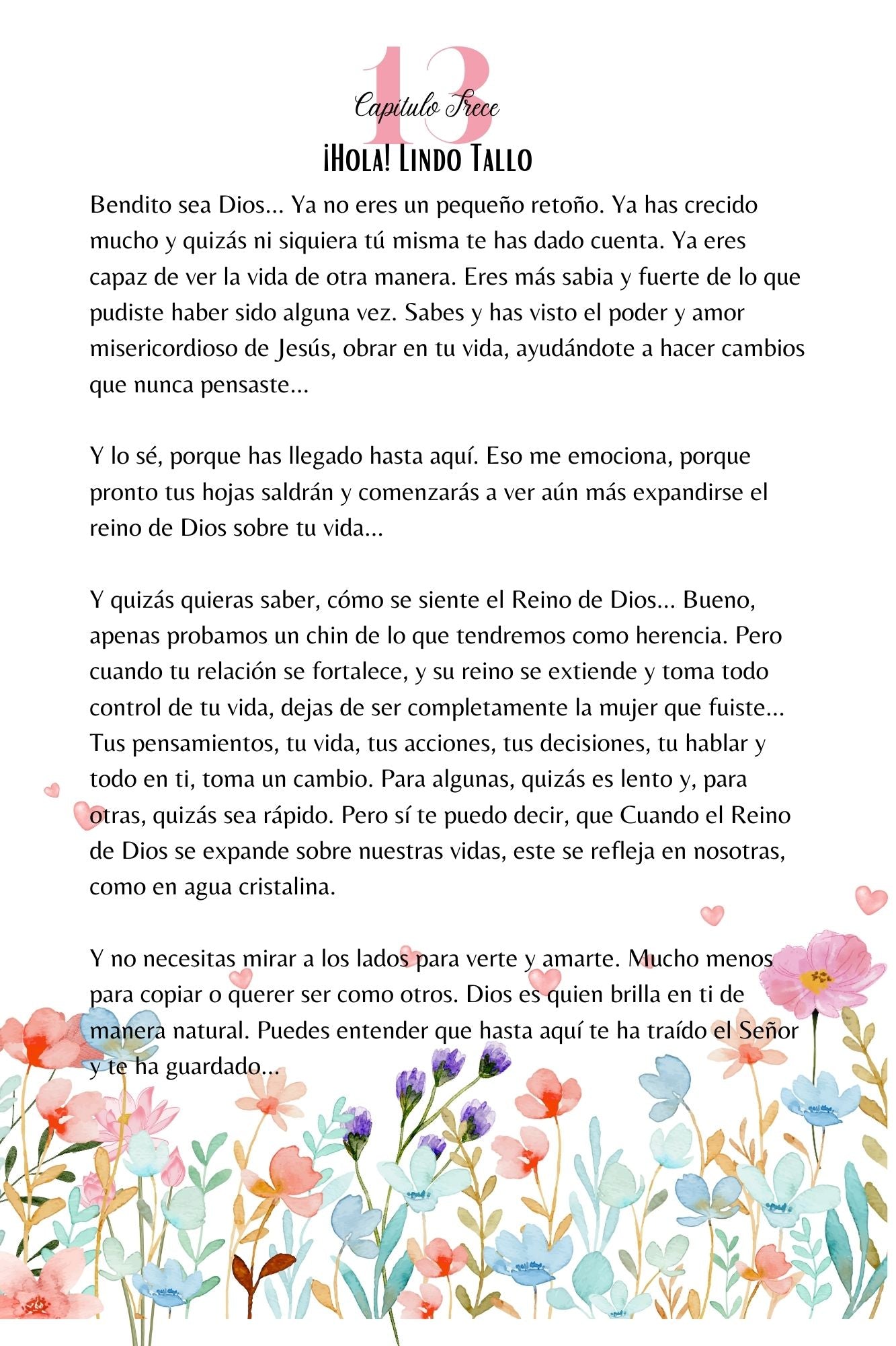 Libro ERES UNA HERMOSA FLOR DEL JARDÍN DE JESÚS