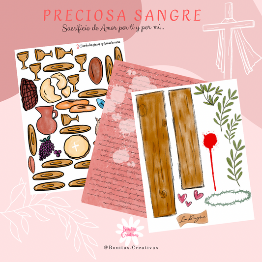 Preciosa Sangre Kit (Imprimible)